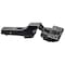 Blum 110 Degree Soft-closing Screw On Half Overlay Onyx Black Hinge 71B3650 - alternate 1